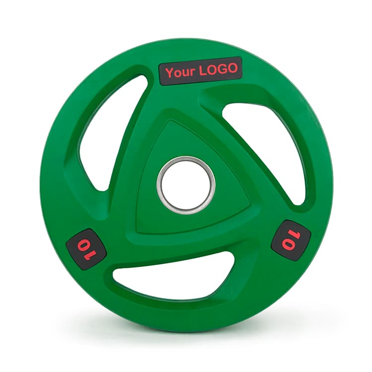 GYM MASTER 2" Tri Grip Olympic Weight Plates Cast Iron 1.25kg - 20kg / Full Set | UK